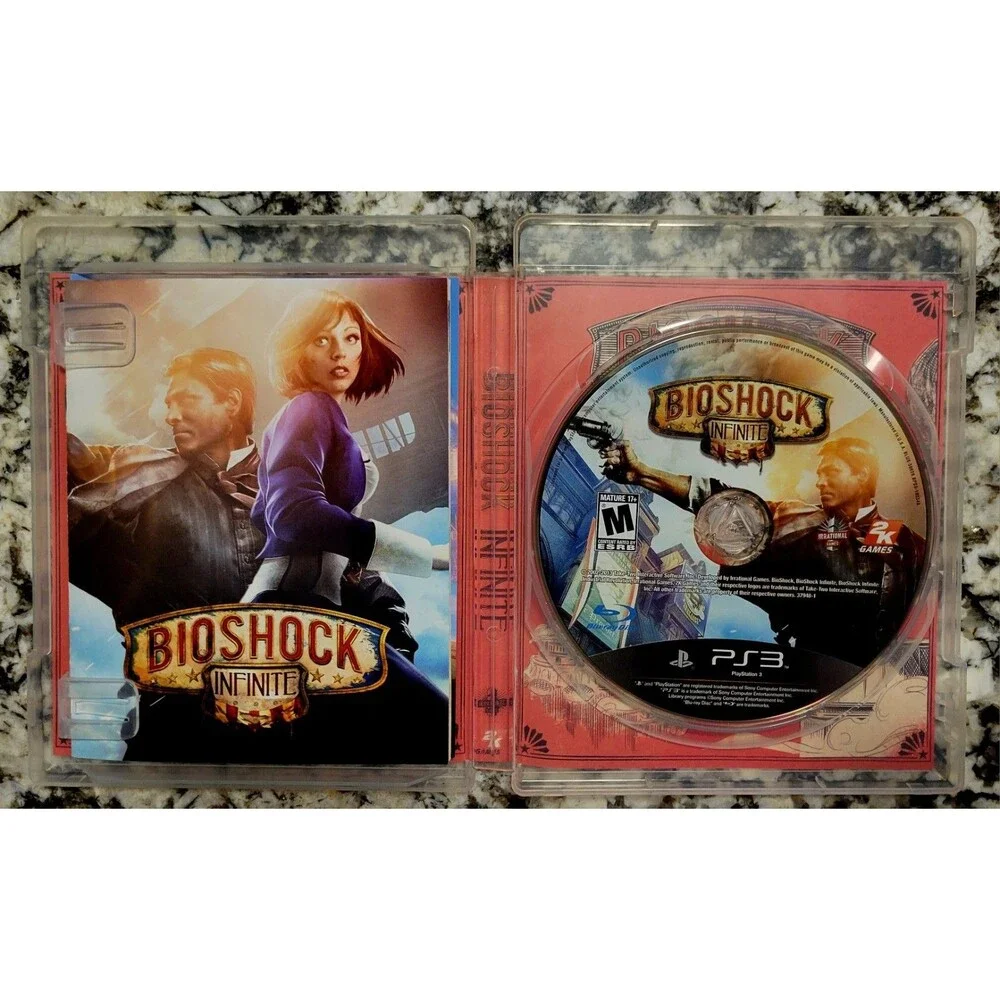 Sony PlayStation 3 PS3: BioShock Infinite,CIB, CLN DISC, TESTED, FAST SHIPPING